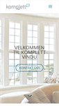 Mobile Screenshot of komplettvindu.no